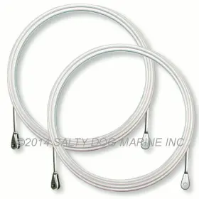 2-258801 Sdm Capri 14.2 Sailboat Shroud Wires White 2