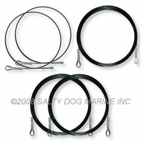 Sdm 359622 Wire Rigging Set For A Br Hobie Cat Getway Catamaran Black