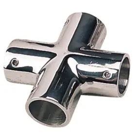 293141-1 Sea Dog Boat Marine Stainless Steel 1 Inch Tube 4 -way Tee Fitting