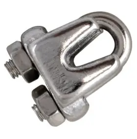 159502-1 Sea Dog Line Boat Marine 316 Stainless Steel 3/32 Wire Rope Clip