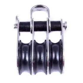 00.31crd Seasure 25mm Treble Block With Shackle 00.31crd Seasure 25mm Treble Block With Shackle