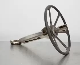 Seasure Cat-91 Manual Backstay Adjuster Tensioner Inch Wheel Style 3/8 Pin 5-3/16 Throw