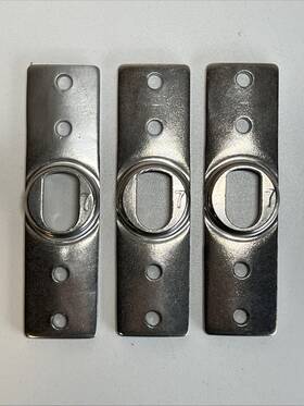 Selden 507-558 T-terminal Backing Plates 7mm 507-558-unused Three Available