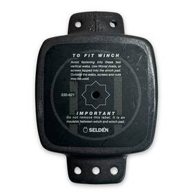 Selden 530-621 Mast Mount Winch Base Up To 3-3/4 Inch