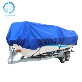 Su309488ku Skyup2018 17-19 Ft Heavy Duty Fabric Beam 95 Inch Trailerable Pontoon Boat Cover Waterproof