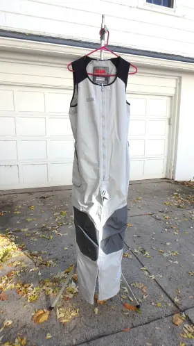 S171011s00 Slam Force 2 Sailing Long John Bibs Grey L Foul Weather Gear New S171011s00 Slam Force 2 Sailing Long John Bibs Grey L Foul Weather Gear New