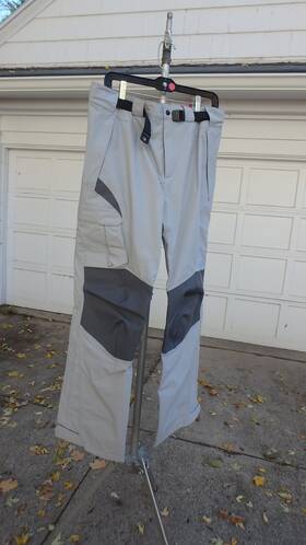 Slam S171016s00 Force 2 Sailing Trousers Articolo Grey L Foul Weather Gear New