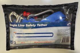 Sospenders Teh1001 Safety Single Line 6 Foot Tether For Sailors Or Boaters Preowned But Never Used