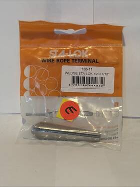 Sta-lok 138-11 Sta-lok Wedge For 1x19 7/16 Inch Wire