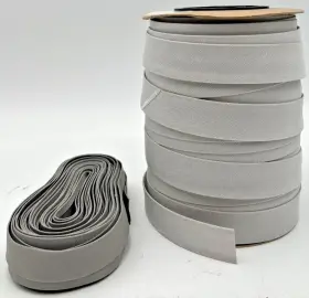 4651 Sunbrella Marine 1-1/4 Inch Silver Binding Double Edge Partial Roll 1 Remnant 4651 Sunbrella Marine 1-1/4 Inch Silver Binding Double Edge Partial Roll 1 Remnant