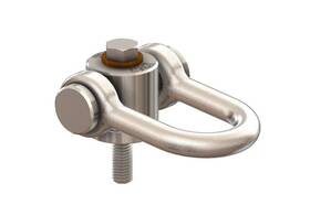 Suncor Stainless S0325-0820s Swivel Hoist 5/16 Inch Screw 3/8 Std Shackle
