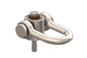 S0325-0820s Suncor Stainless Swivel Hoist 5/16 Inch Screw 3/8 Std Shackle