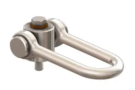 S0325-1625l Suncor Stainless Swivel Hoist 5/8 Inch Screw 3/4 Long Shackle
