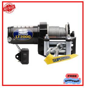 Superwinch 120210 Lt2000 Atv Winch Wire Rope - Roller Fairlead 2 000 Lbs Free Ship