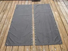 H21-m Tampa Catamarans New Aftermarket Black Mesh Tramp Trampoline For Hobie 21 Se Big Cat