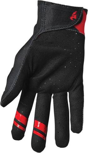 Thor 3360-0051 Intense Assist Dart Gloves Black/red Small - Durable Grip And Comfort
