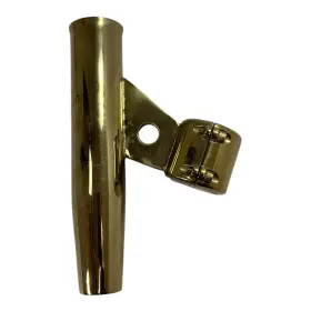 88185-1 Tigress Ss Clam On Rod Holder 1 1/4 Inch Vertical Mount Gold No Box