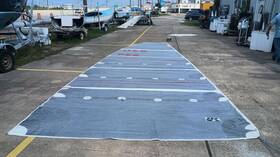 Uk Sails Ms30-3 Full Batten Mainsail W 30-3 Luff From Boatersft Resale Shop Of Tx 2508 0907.91