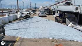 Ullman Sails J53-0s Assymetrical Spinnaker W 53-0 Luff From Boatersft Resale Shop Of Tx 2603 2102.97
