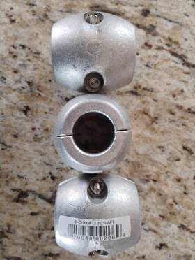 Us Marine Products 870648002069 3 Aluminum Barrel Shaft Anodes 1-inch Diameter New