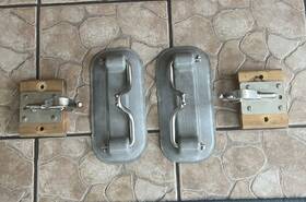 Weaver Rf101 2 Davit Heads And Yokes Glue On Pads For Inflatable Dinghies Boats