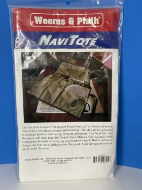 Weems & Plath 721002003256 And Navitote #325 Tough Duck Navigational Tool Organizer Holder New