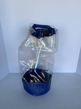 West Marine 1977580 Clear Dry Bag 9 Inch X 21