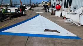 Westwind Sails Rfj-32-10 Rf Jib By W Luff 32-10 From Boatersft Resale Shop Of Tx 2511 1503.91