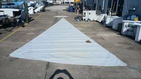Westwind Sails Rfj-35-9 Rf Jib By W Luff 35-9 From Boatersft Resale Shop Of Tx 2512 2701.91