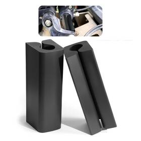 Wfcyx 788567553411 2 Pcs Transom Savers For Outboard Motor Stabilizer Centering Clips Black