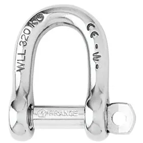 01207 Wichard Marine Not Self-locking D Shackle - 14mm Diameter 9/16 Inch Upc