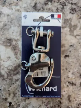 02476w Wichard Marine Hr Snap Shackle - Clevis Pin Swivel 3 500 Lbs. 2476w