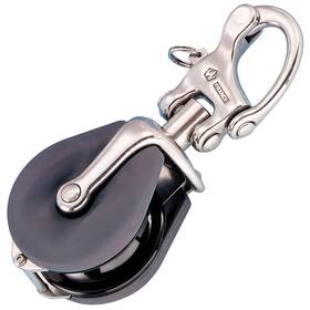 Wichard Marine 35500w Snatch Block With Snap Shackle 18mm Rope 1200kg Wl