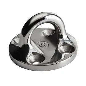 6635 Wichard Marine Fixed Round Pad Eye 2-1/4 Inch Duplex Ss 10 031 Lb Break Load