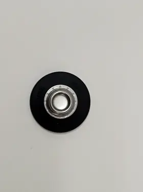 103649 Ykk Snad Fastener Adhesive-backed Flexible Base Stud Black 25mm Bags Of 5