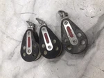 Schock Sailing Ronstan RF1350 Single Block Sheaves Pulleys Used. Price: $47.50.