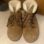 Bearpaw Marta 2504W Cow-suede/wool Lined Winter Lace-up Boots Women's Size 8 UK6 Pre-owned. Price: $28.15.