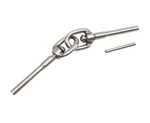Sherman Johnson 26-410 Hand Crimp 1/8 Stainless Swivel Interlocking Gate Eye New. Price: $49.95.