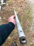 Hobie 14 Tiller Crossbar 1052011 And Endcaps 10400010 Used. Price: $64.00.