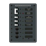 Blue Sea Systems 8027 Main +6 Position Breaker Panel, 120V Ac, White Switches New. Price: $278.70.