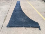 Boaters' Resale Shop Of Tx 2511 1505.01 Navy Blue 4'6" 15' Mainsail Cover Used. Price: $165.90.