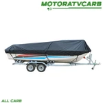 All-carb Trailerable Boat Cover V-hull Runabout Waterproof 11-13FT New. Price: $24.11.