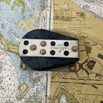 Harken 76MM Midrange Cheek Block Used. Price: $45.00.