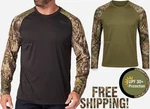 Mens Realtree Apx Camo Color Block Long Sleeve T-shirt Dri Fit Upf 30+ Tee XS-4X New. Price: $28.99.