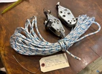 Schaefer 5 Series Fiddle Blocks 4:1 Purchase System S/s Cheeks W/36' Yacht Braid Used. Price: $78.95.