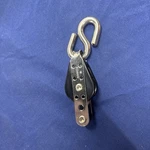 Harken Single Bullet Block W/ Becket And S-hook New. Price: $47.99.