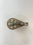 Schaefer Double Aluminum Block With Front Side Shackle #303-23 Used. Price: $56.25.