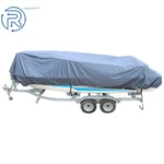 Boat Cover Trailerable Fishing Ski Bass V-hull 210D 1PC Waterproof Gray 20-22FT New. Price: $28.40.