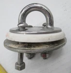 One Schaefer Pad Eye With Base A22 Good. Price: $25.00.