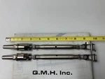 Qmh Marine 316 Stainless Steel 3/16 Cable Toggle & Swageless Turnbuckle Sailboat New. Price: $90.00.